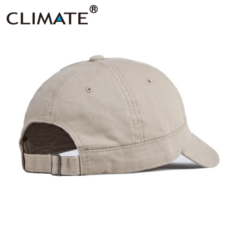 CLIMATE New Fashion Short Brim Baseball Cap Hat Cool Short Brim Blank Cap Casual No Logo Blank Cap Men Cool Hat Caps for Men