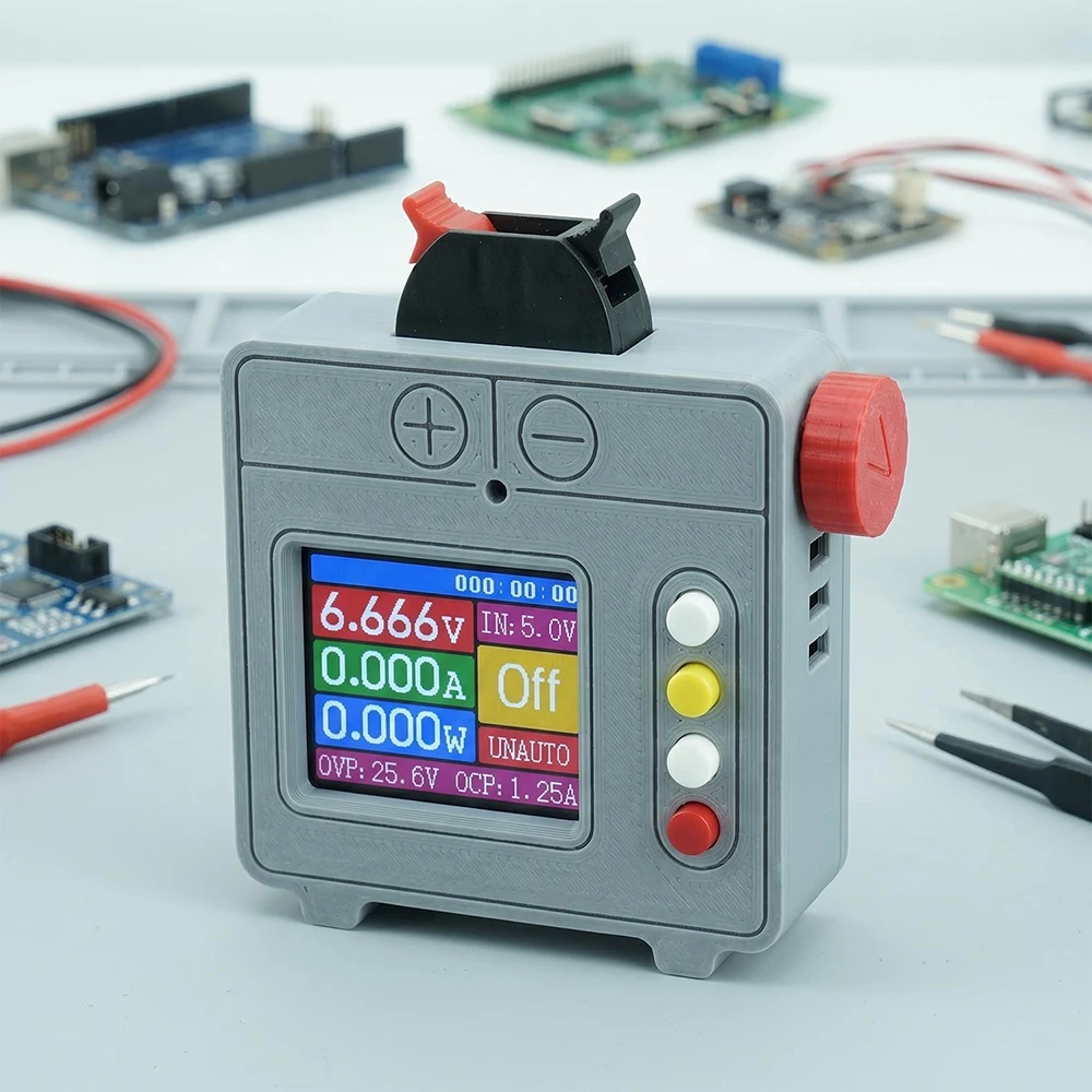 TFT-Display Spannungsregler Step-Up- und Step-Down-Modul Buck-Wandler 5W Einstellbare Stromversorgung – Detail 5