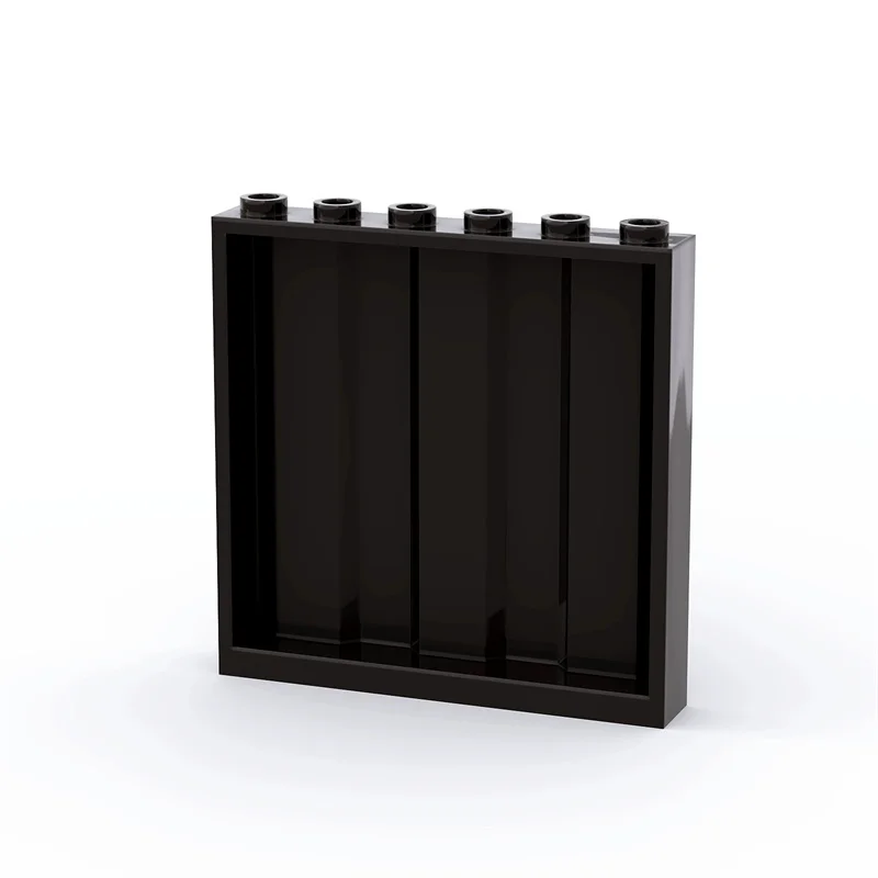 10 Stück Kompatible 23405 MOC Wandsteine 1X6X5 DIY Enlighten Block DIY Bauteile Lehrreiche Kreative Plastikspielzeuge – Detail 1