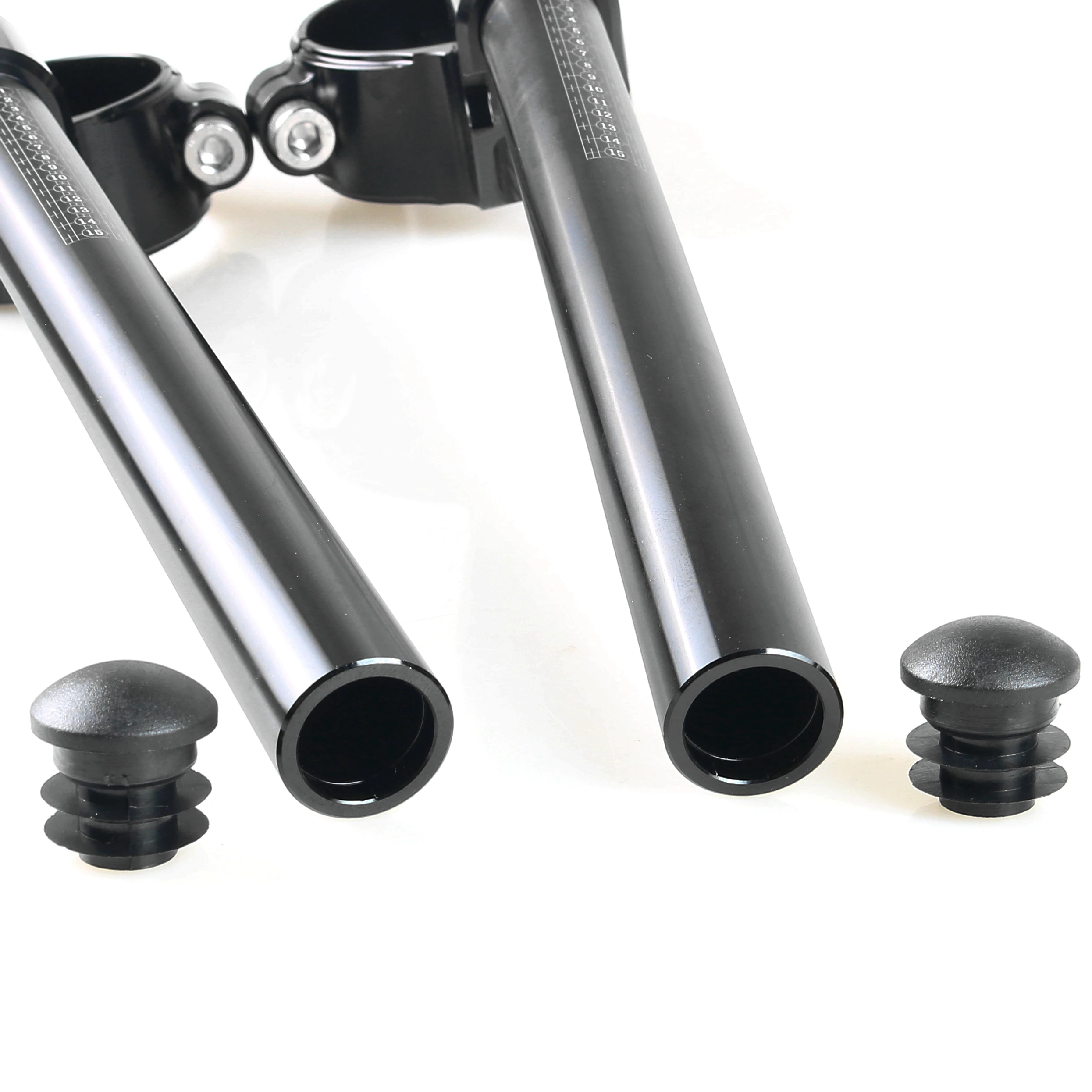 MOTO TRON CNC Aluminum Motorcycle Handlebar Clip-Ons Fork Handle Bars Clip ons For Aprilia RS660/Tuono660 2021-2025