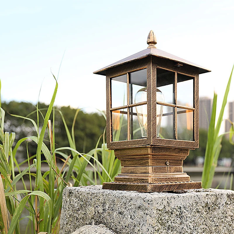 Zewnętrzne lampy słupkowe Led – Outdoor Yard Lighting Fixtures recenzja i cena