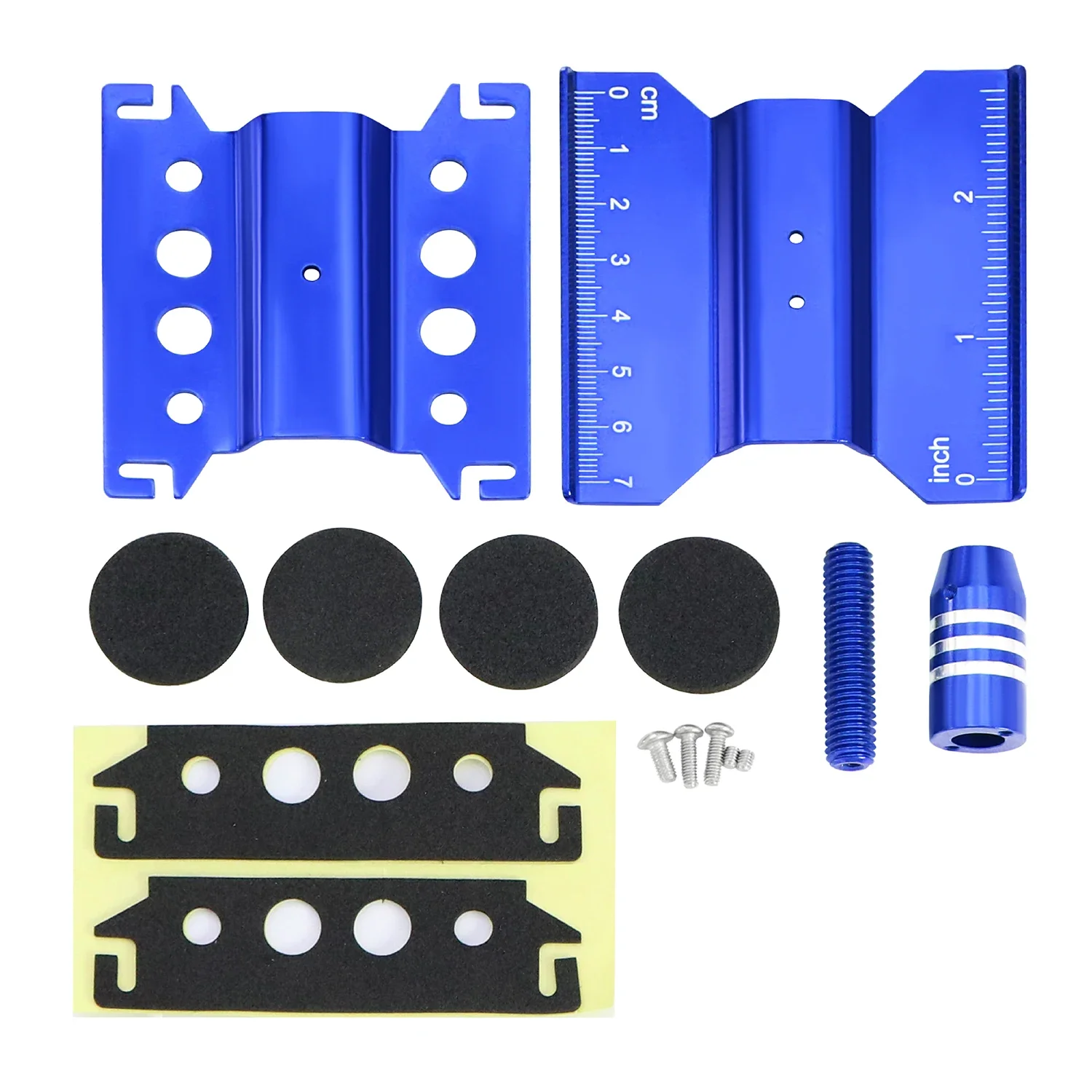 Aluminium-Reparaturständer Arbeitsstation 360 ° Drehbar und einstellbar für 1/18 1/24 RC Crawler SCX24 TRX4M FCX24 1/12 1/14 1/16 MN WPL – Detail 17