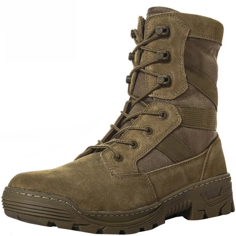 Desert Boots Outdoor Shoes Waterproof Work Safety Shoes Winter Hiking Boots Outdoor Sports Shoes Black Ankle Boots