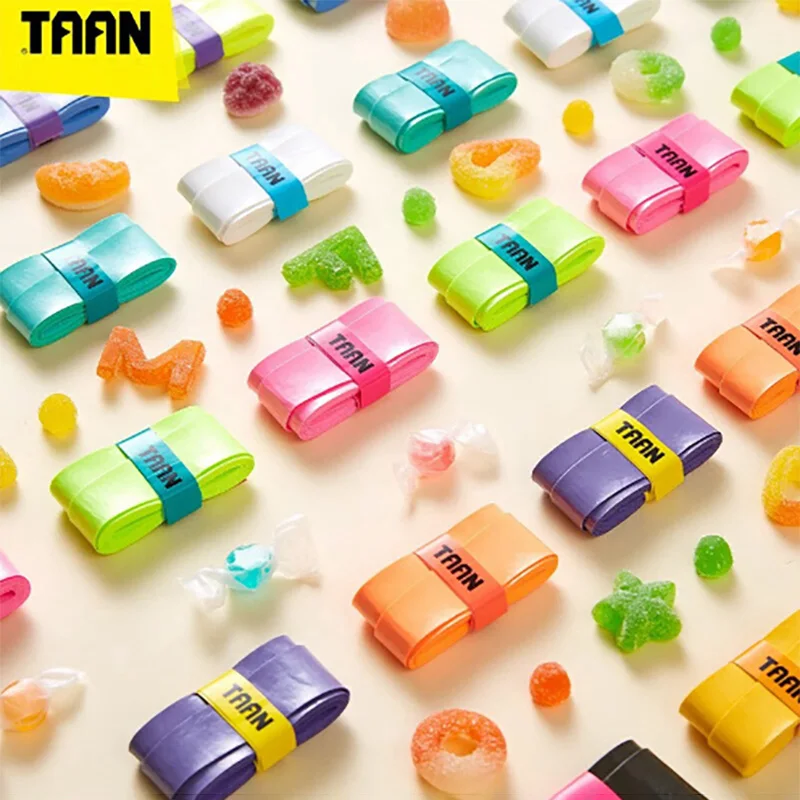 TAAN Tennis Badminton Pickleball Sticky Racket Overgrip Hand Glue Sweat Band Fishing Rod Wrap Belt Non-slip 60PCS