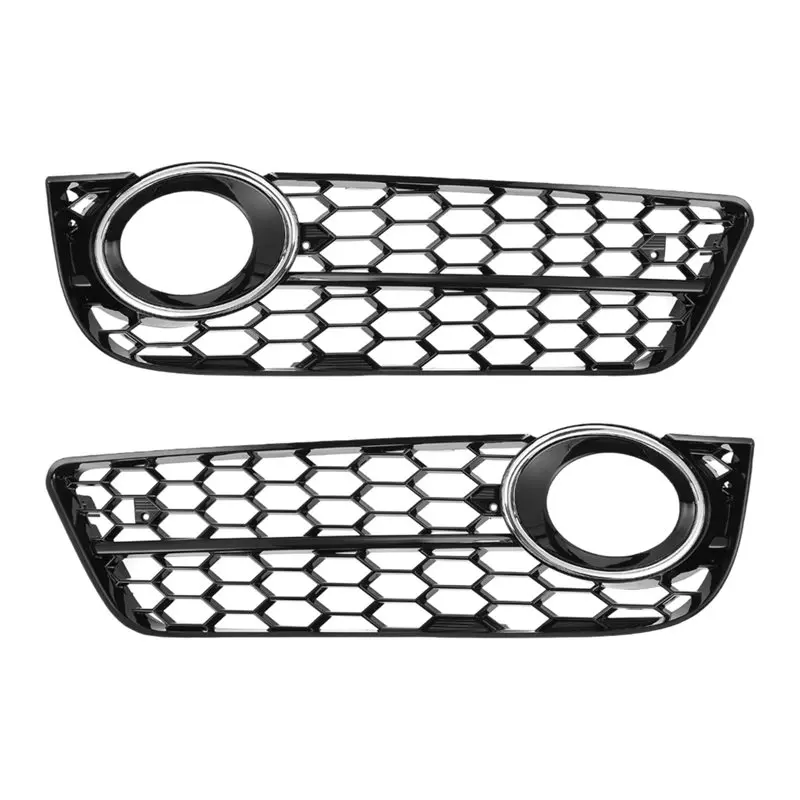 NEW HOT In Stock-Front Bumper Grille 8K0807681C 8K0807682C For Front Bumper Grille Car Front Grille Car Mesh Grille