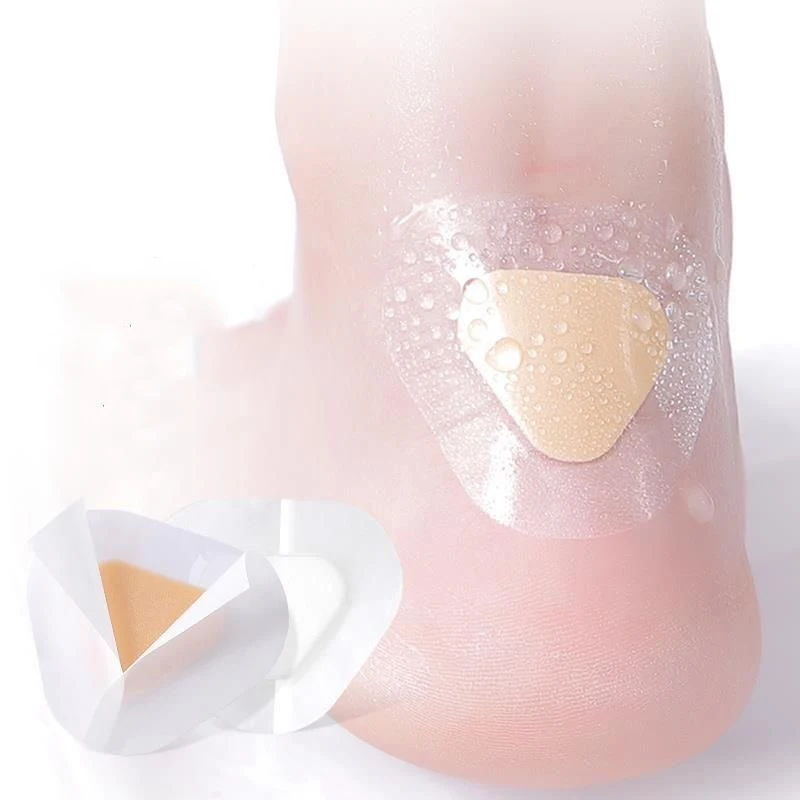 Schmerzlinderung Schuhe Aufkleber Silikon Gel Fußpflege Werkzeuge Klebstoff Blister Polsterung Hydrokolloid Kissen Griff Schutz Ferse Liner