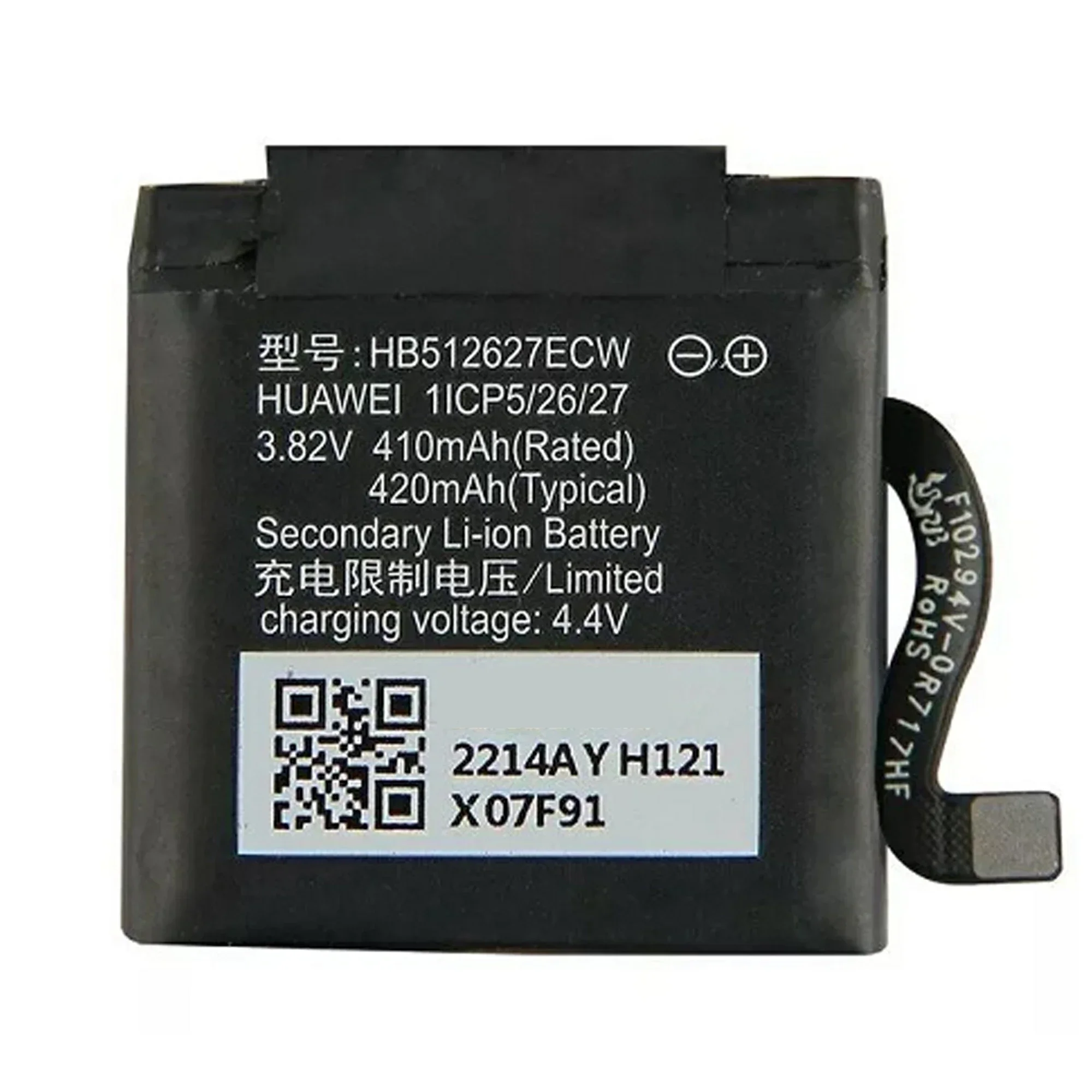 HB512627ECW Battery For Huawei WATCH 2 Pro 4G 2Pro EO-DLXXU Porsche Design WATCH GT FTN-B19 420mAh Original Battery + Tool