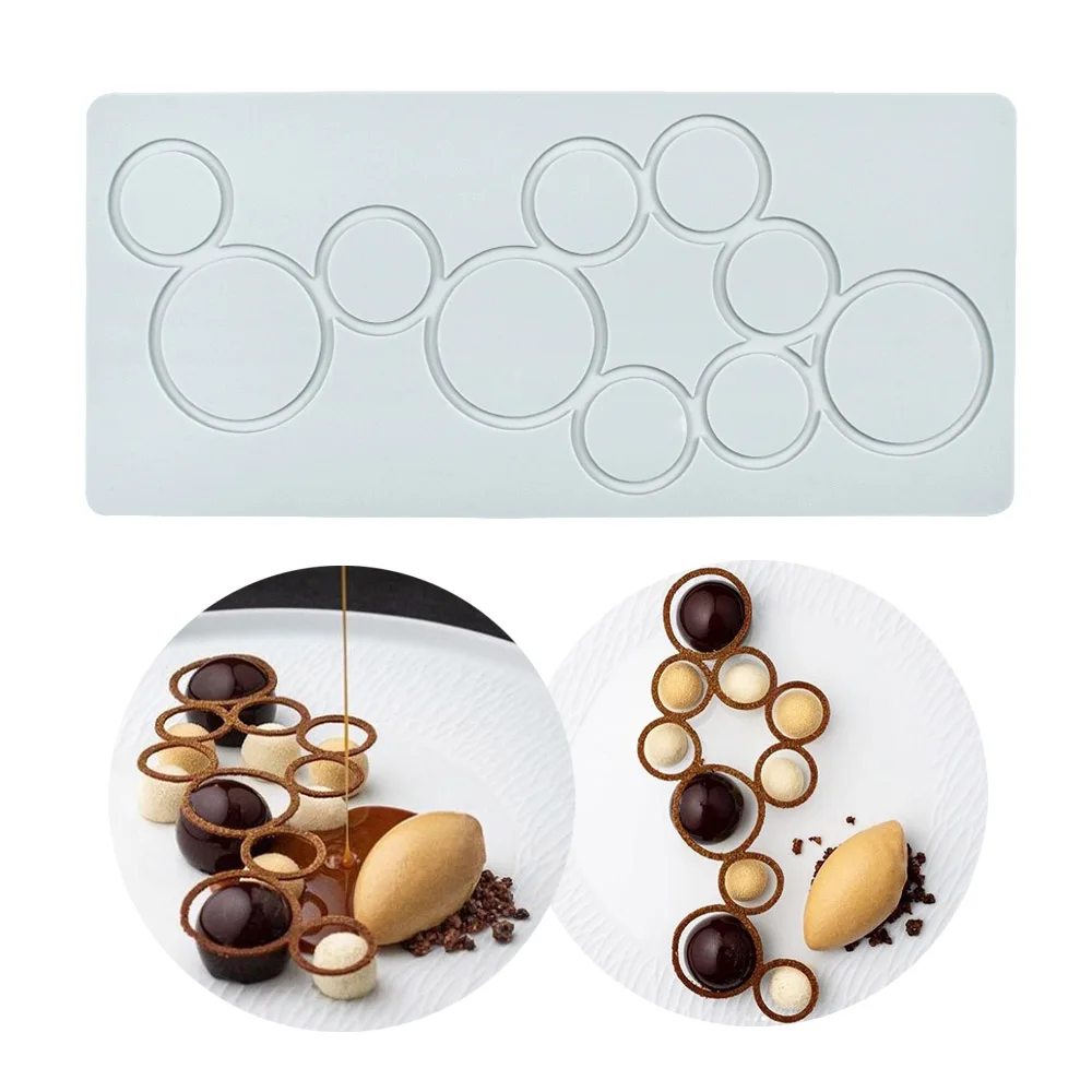 

Силиконовая форма для торта "Bubbles, Leaves, Flowers"