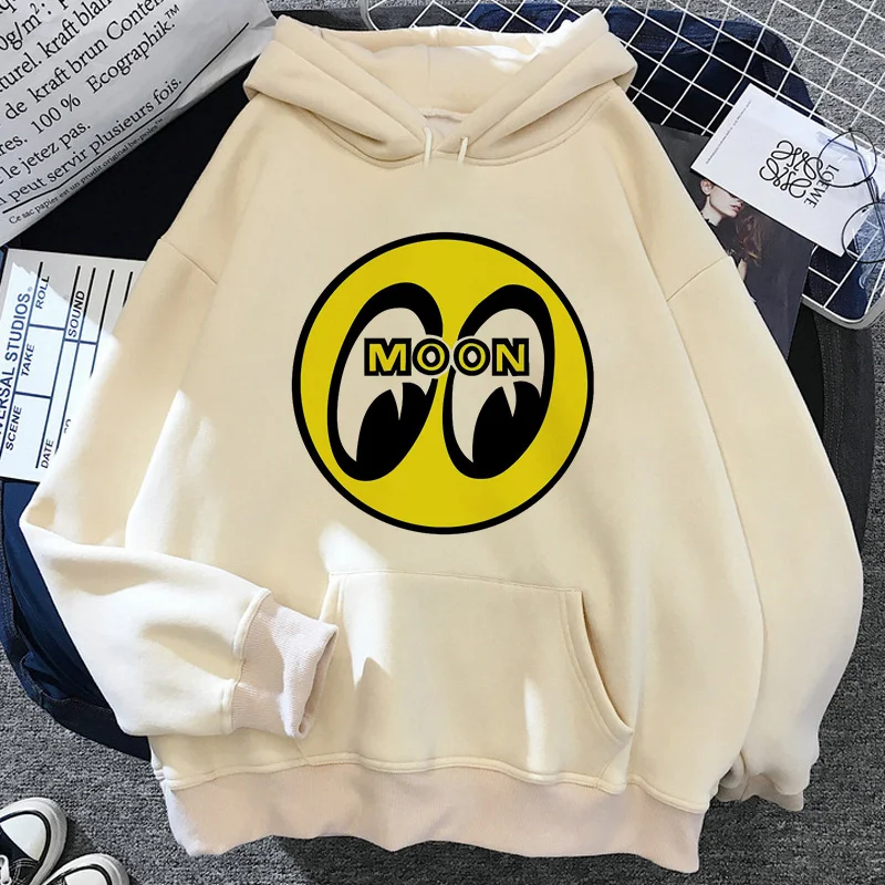 Mooneyes hoodies male manga streetwear Korea Ulzzang men clothing manga