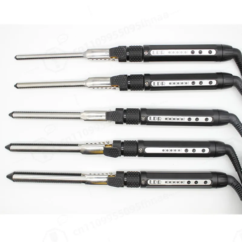 7mm Ceramic Men Curling Wand, Hair Root Volumizing Curling Iron, Professional Barber Shop Hair Styling Tool