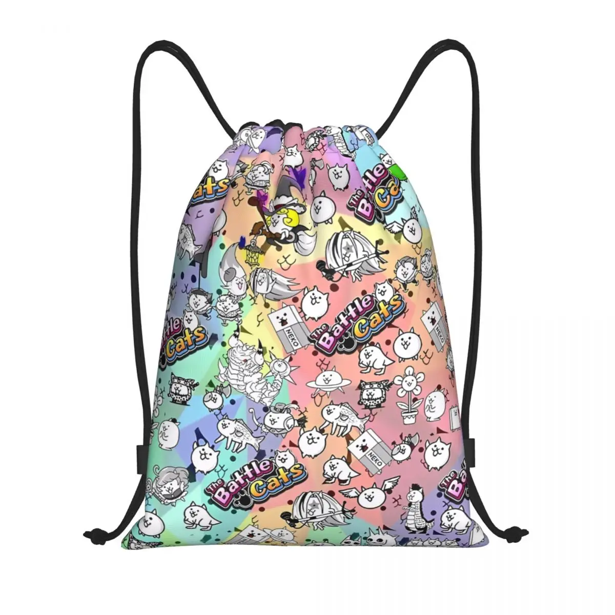 The Batter Cats-bolsa de viaje con cordón, paquete de almacenamiento para adolescentes, bolsa de mano para playa, bolsa de zapatos Deportiva Escolar portátil