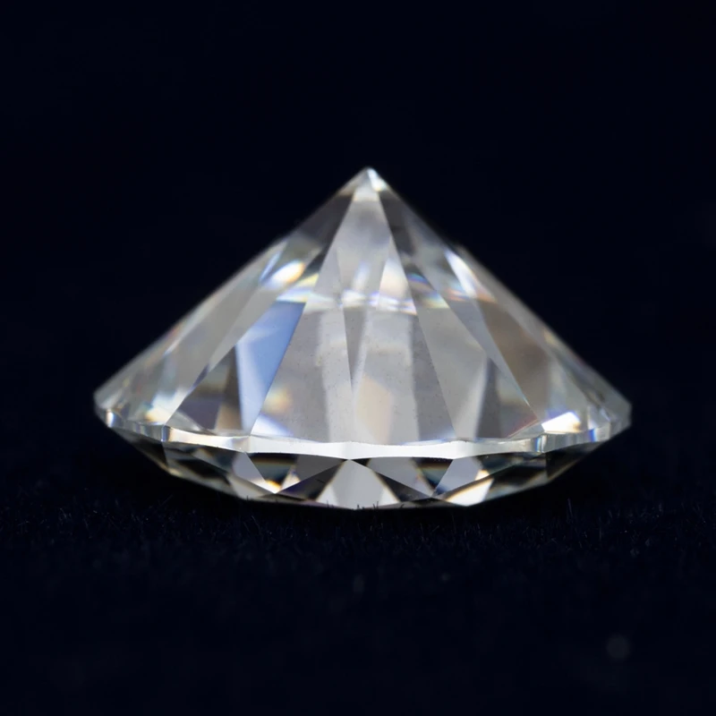 Wunderschöner Weißer Saphir 12,0mm 6,0ct Super Weißer Saphir Rundschliff Loser Edelstein für Schmuckherstellung Mohs-Härte Edelsteine – Detail 4