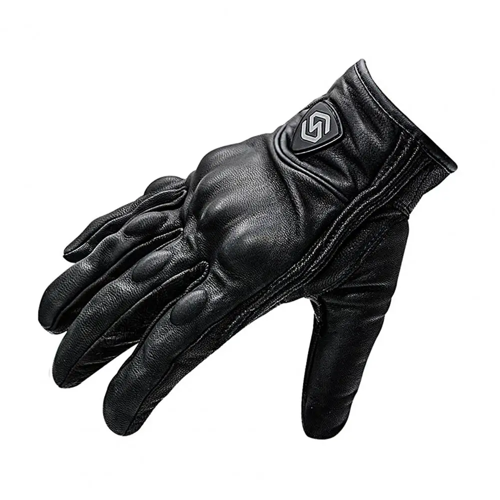 

Training Gloves 1 Pair Useful Protective Shell Men Women Solid Color Anti-collision Ridding Gloves for Cycling