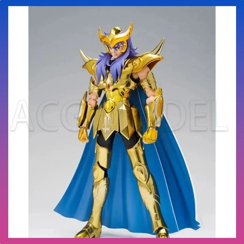 Em estoque original bandai genuíno saint seiya ex saint pano mito escorpião milo revival edição figura móvel brinquedo presente