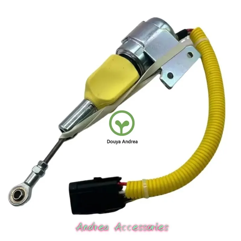 Excavator Parts R210LC-7 R220-5 R250LC-7 Engine Stop Solenoid 3932530