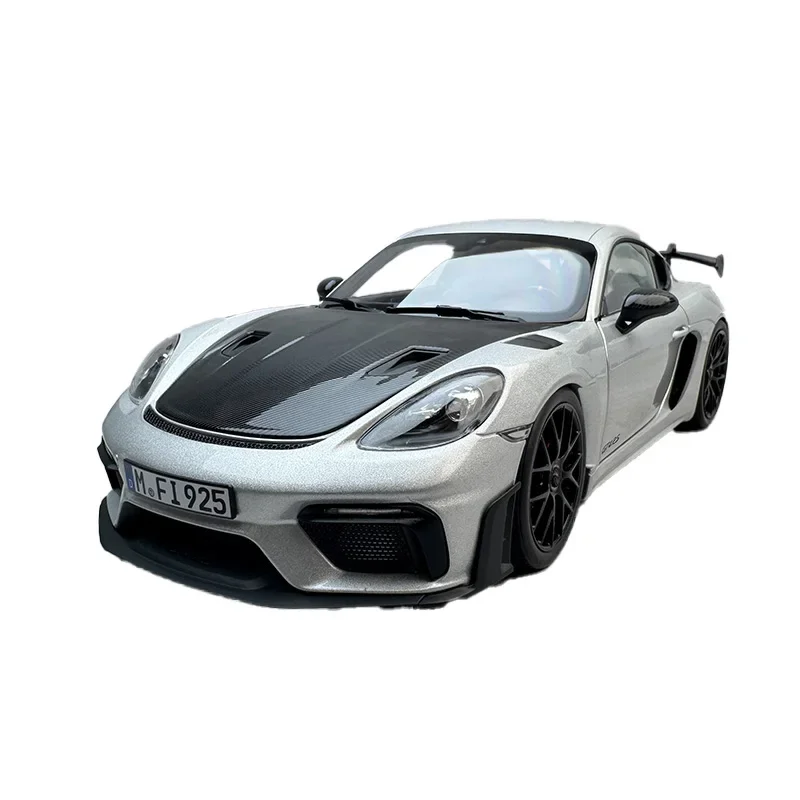 NOREV 1:18 لـ GT4 718 سيارة رياضية قابلة للتحويل مصنوعة من خليط معدني مفتوح بالكامل مجموعة نماذج السيارة لعبة هدية