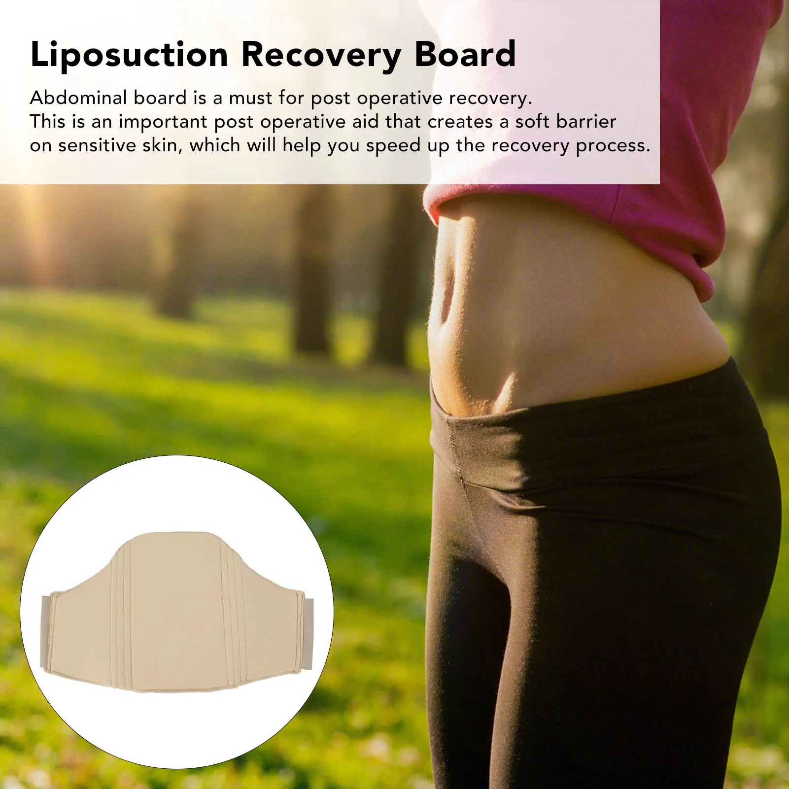 Lipo Board Women Professional Liposuction Recovery Compression Abdominal Board for Home Hospital