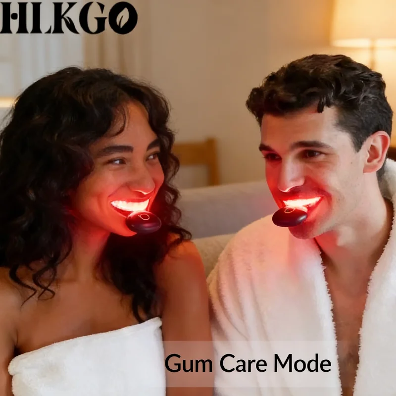 Portable Red Blue Light Dental Therapy Machine, for Immediate Toothache Relief Sensitive Gum Healing Home