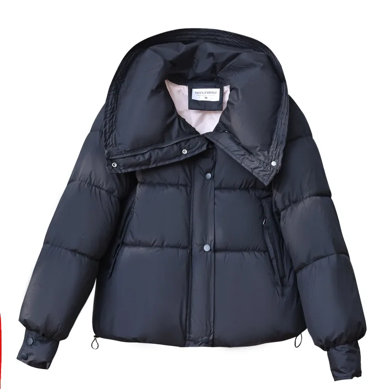 Women's Winter Jackets Parkas New Loose Bread Coat Female Students Fashion Short Down Cotton Clothes Jacket
