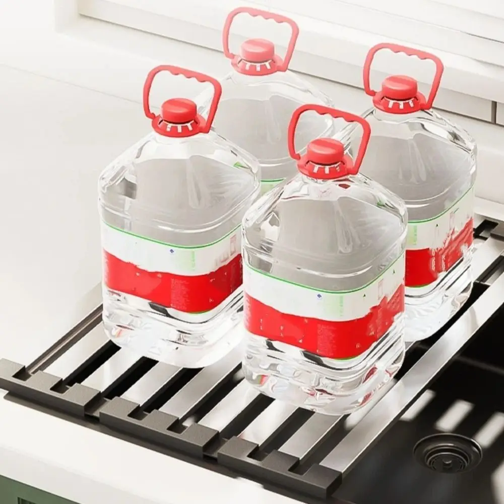 

Foldable Sink Drain Rack Heat Resistant Collapsible Stainless Steel Drain Rack Space Saving Detachable KitchenDrying Basket