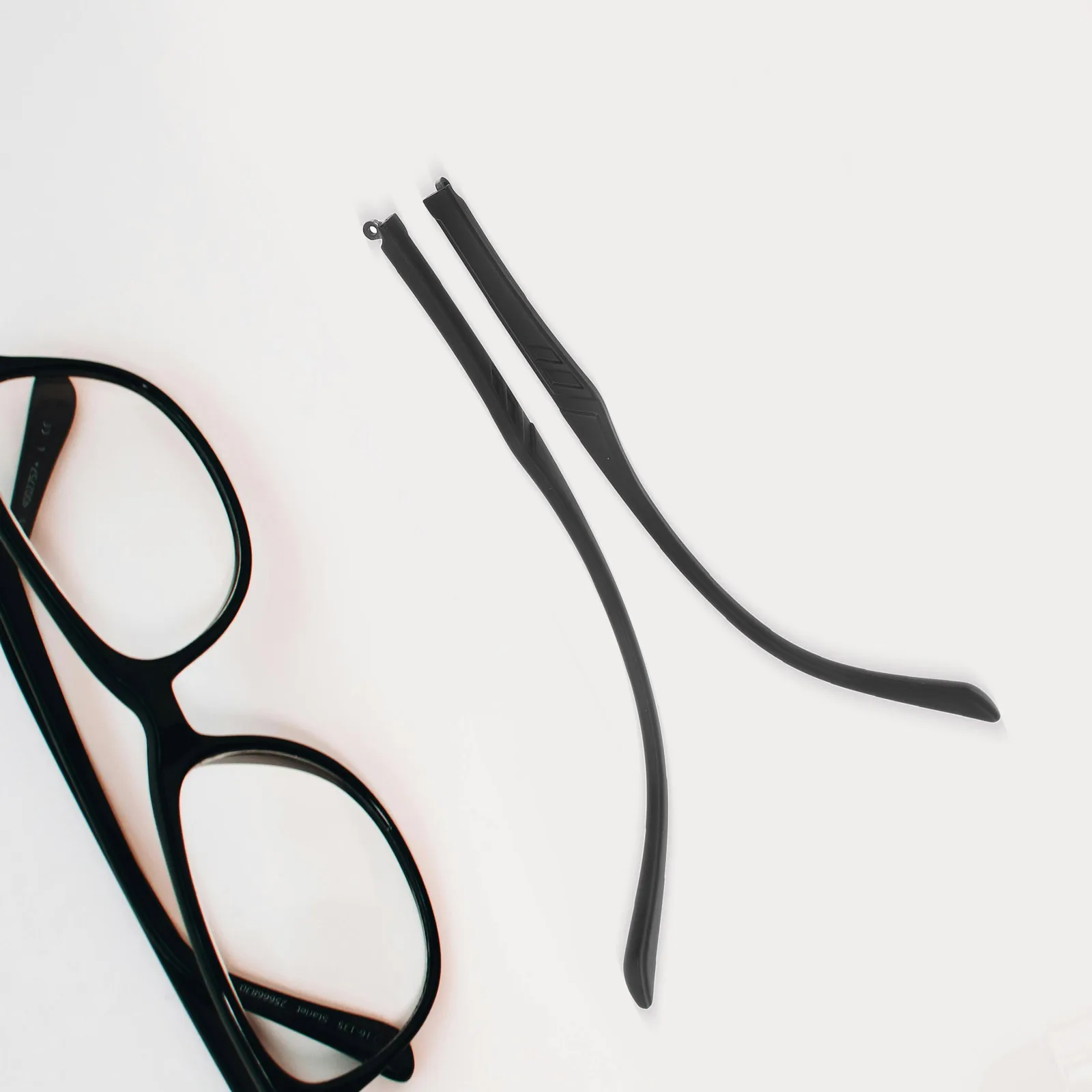 

Eyeglass Arm Replacement 1 Pair TR90 Lightweight Durable Universal Fit Sunglass Temple Accessories Glass Frame Part Single Tooth