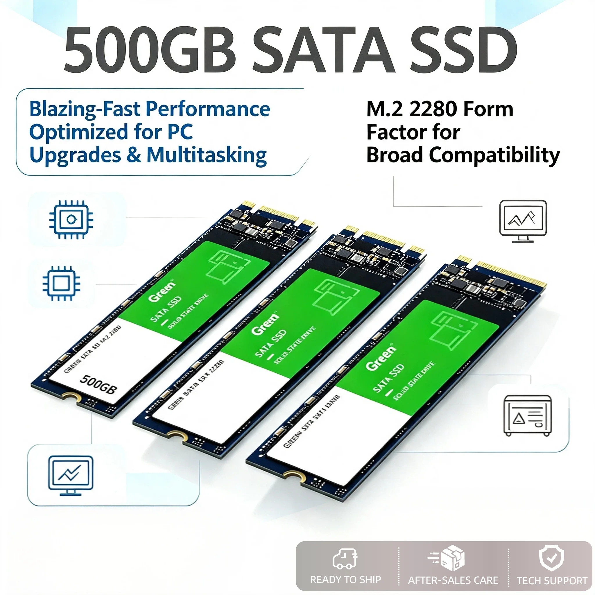 2026 New M.2 NVMe 1TB SSD Ultra Fast Internal Solid State Drive Hard Disk for Desktop Laptop PC Computer Upgrade Pro Speed