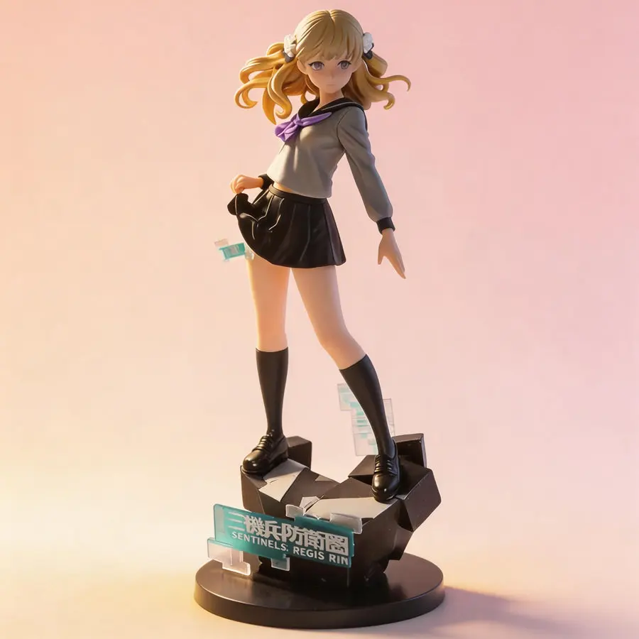 

Anime Figure Ibaraki Itsuri - Original Design Collectible Model 25cm Beautiful Girl Desktop Decoration