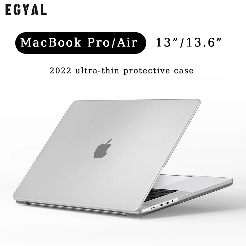 EGYAL for MacBook Air 13 Case 2026 Air M5 MacBook Pro 13 Case for Air 13.6 Laptop Case 2022 New Laptop Case for Pro 14 16 2026