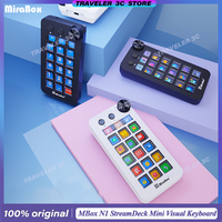 MBox N1 Customized StreamDeck Mini Visual Keyboard 15Key Mirabox Stream Deck LCD Button Content Creation Controller Stream Dock