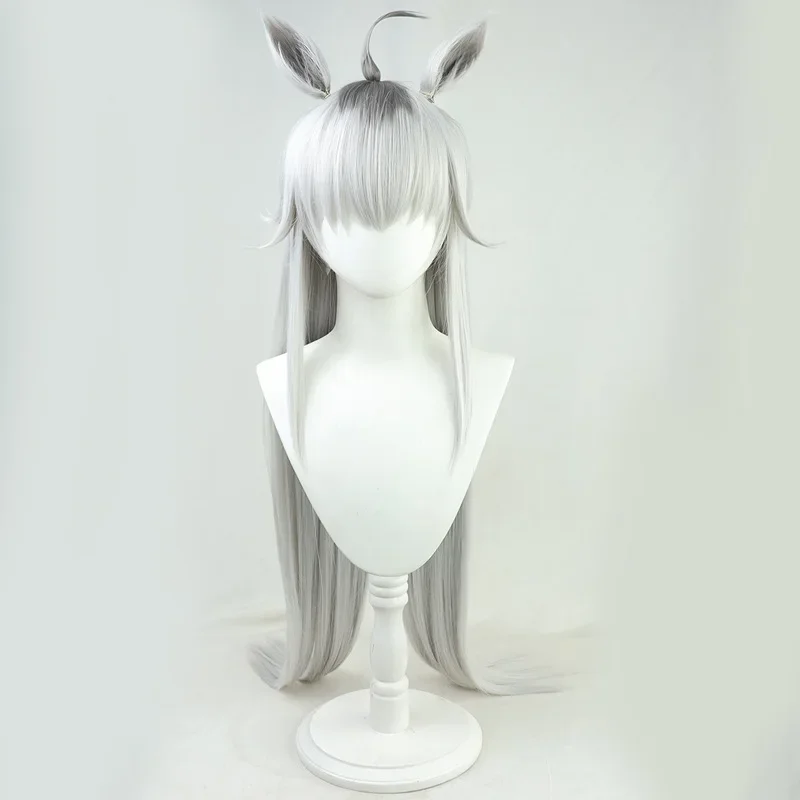 Uma Musume Pretty Derby Oguri Cap Cosplay Pruik Oren Anime Game Rollenspel Party Kostuum Prop Synthetisch haar Hittebestendige vezel