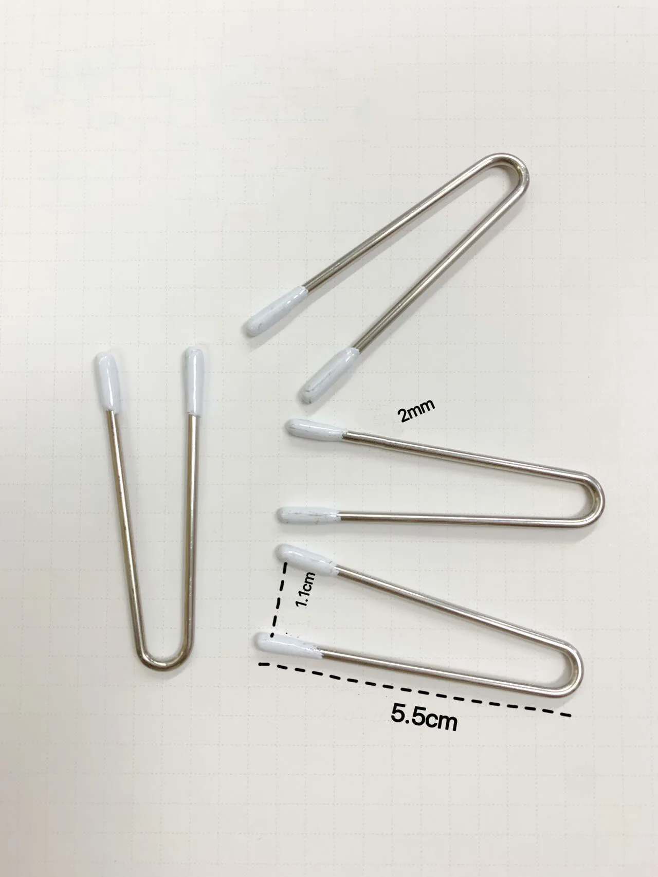 5pcs Wholesale Swimming Wedding Dress DIY Sewing Bra Underwire V Shape Underwear Stainless Steel Ring Bones Bra Underwires