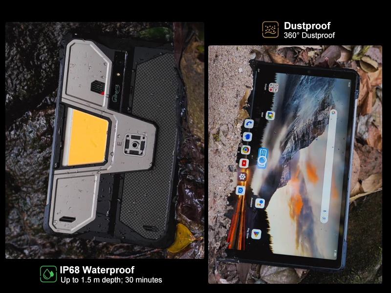 Unihertz TANK PAD E 8849 Tablet Rugged Projector Tablet Android 512GB 120Hz 24GB Smartphone Pad 10.95 inch 21000mAh 50MP 2025