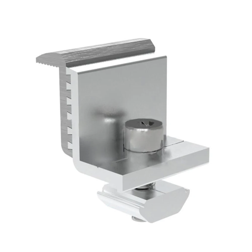 Easy to Install Adjustable Solar Panel Bracket Quick Installation and Great Toughness Suitable for 30 50mm Panels