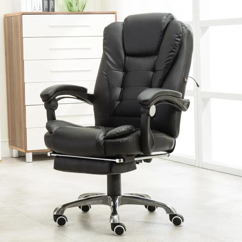 

Office Chair Computer Chair Home Comfort Sedentary Waist Protection Recumbent Ergonomic Chair with Massage Conference