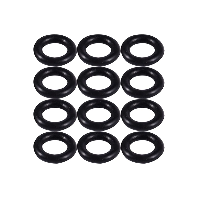 Black 9MM X 2.0Mm Rubber Seals Oil Seal O Rings 36 PCS