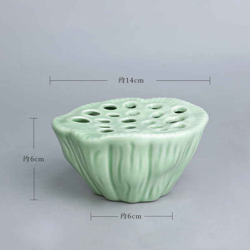 1 Stück Chinesischer Lotusförm – Ikebana Vase Kenzan Bewertung und Preis