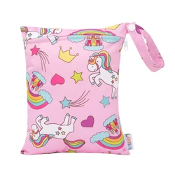 20*25CM Reusable And Portable Single Pocket Diaper Bag Waterproof Mini Nappy Bag Multi-use Cloth Bag For Diapers