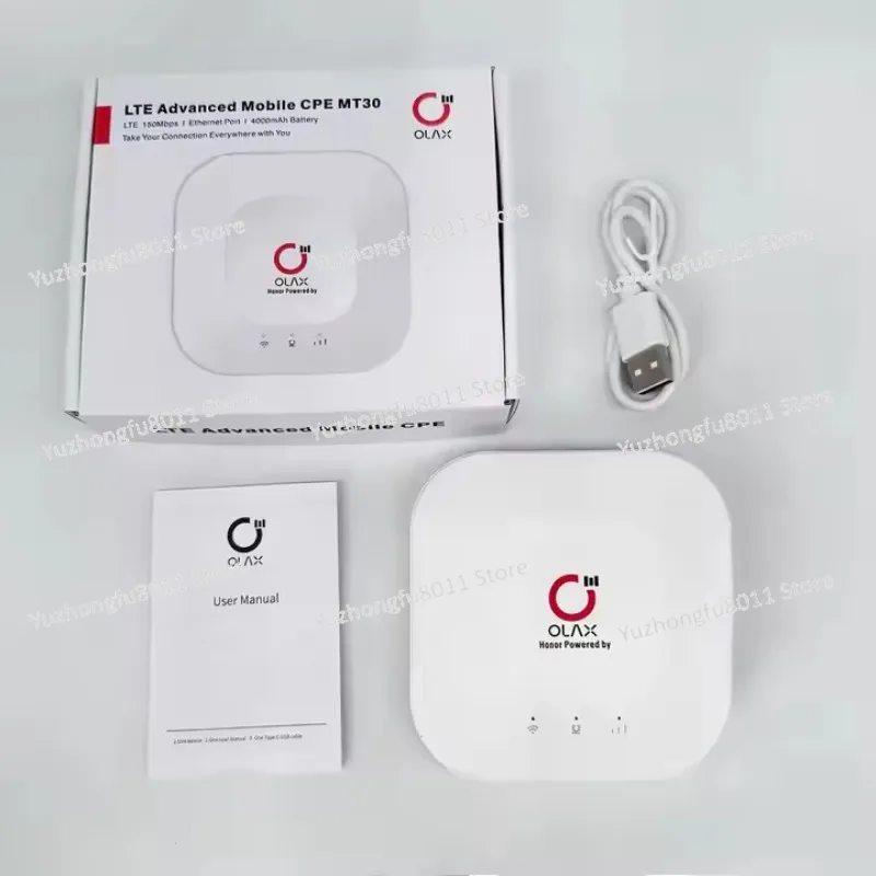 OLAX MT30 4000 MAh Battery Mobile Wireless Router 4g Wireless Router Car 4g Lte Router with Sim Card Slot