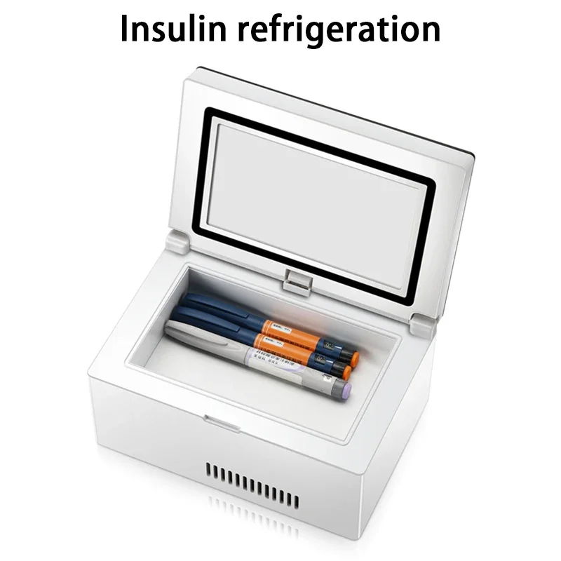 Mini Portable Insulin Refrigerator Mini-Fridge Cooler For Insulin Serum Interferon Capsules USB Charging Refrigerated Incubator