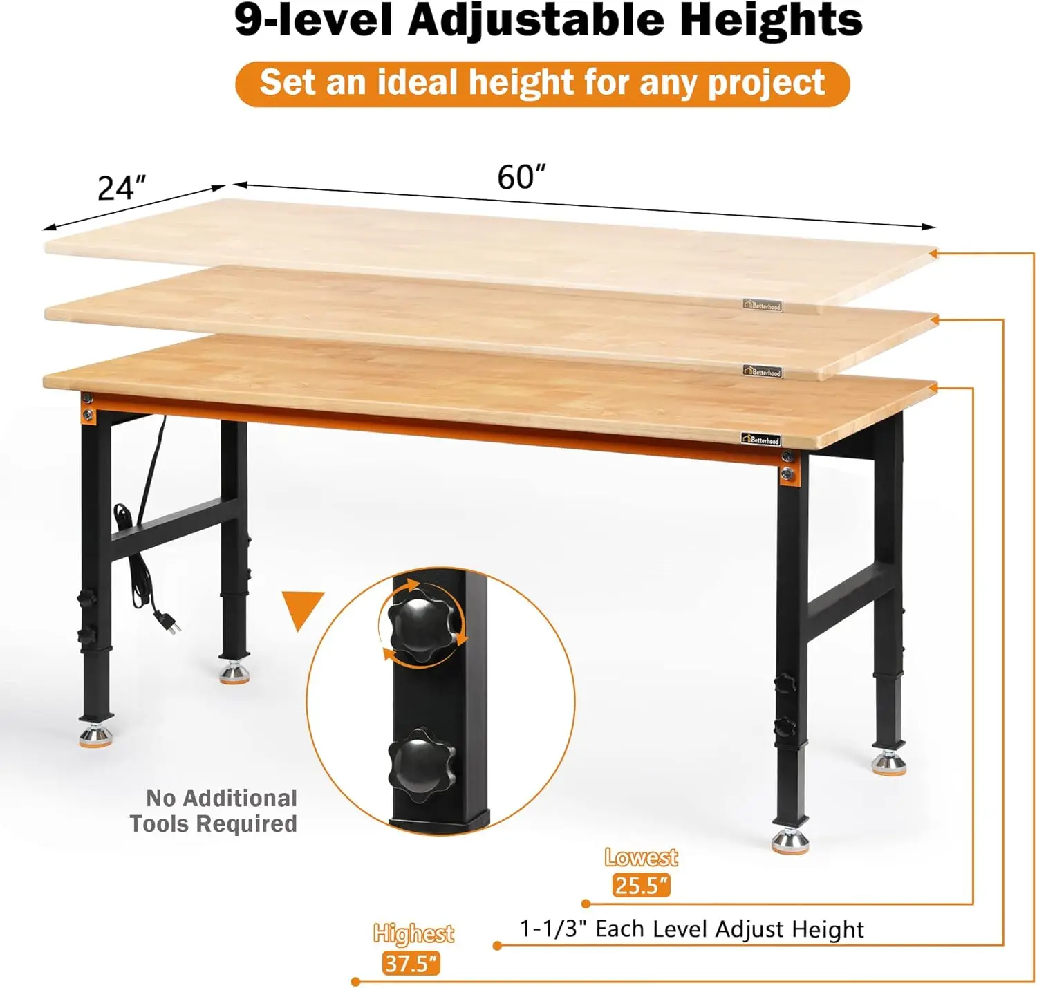 Height Workbench, 60