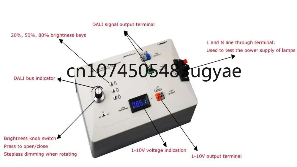 LED Dimmer Multi Signal Generator DALI Tester Dimmer Knob 1-10V