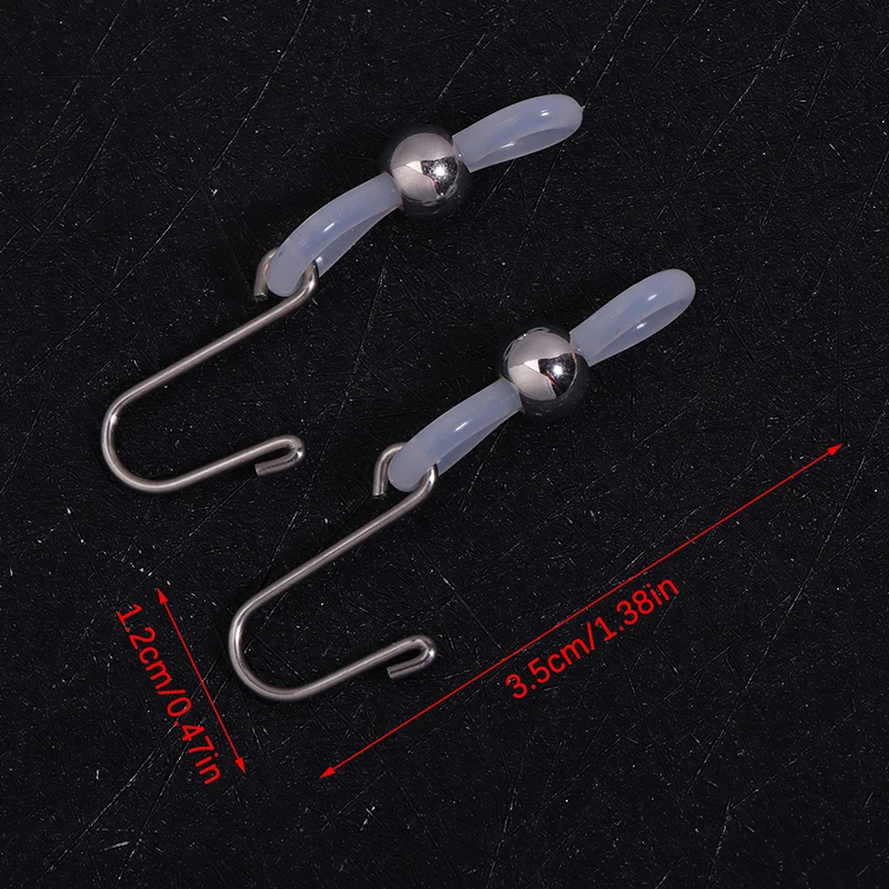 10Pcs Silicone Zipper Holder For Jeans Metal Universal Zipper Pull Durable Zipper Hooks For Jeans Zipper And Button Replacement