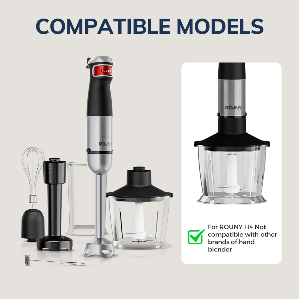 800ml Processor Accessories for Food Blender ROUNY H4