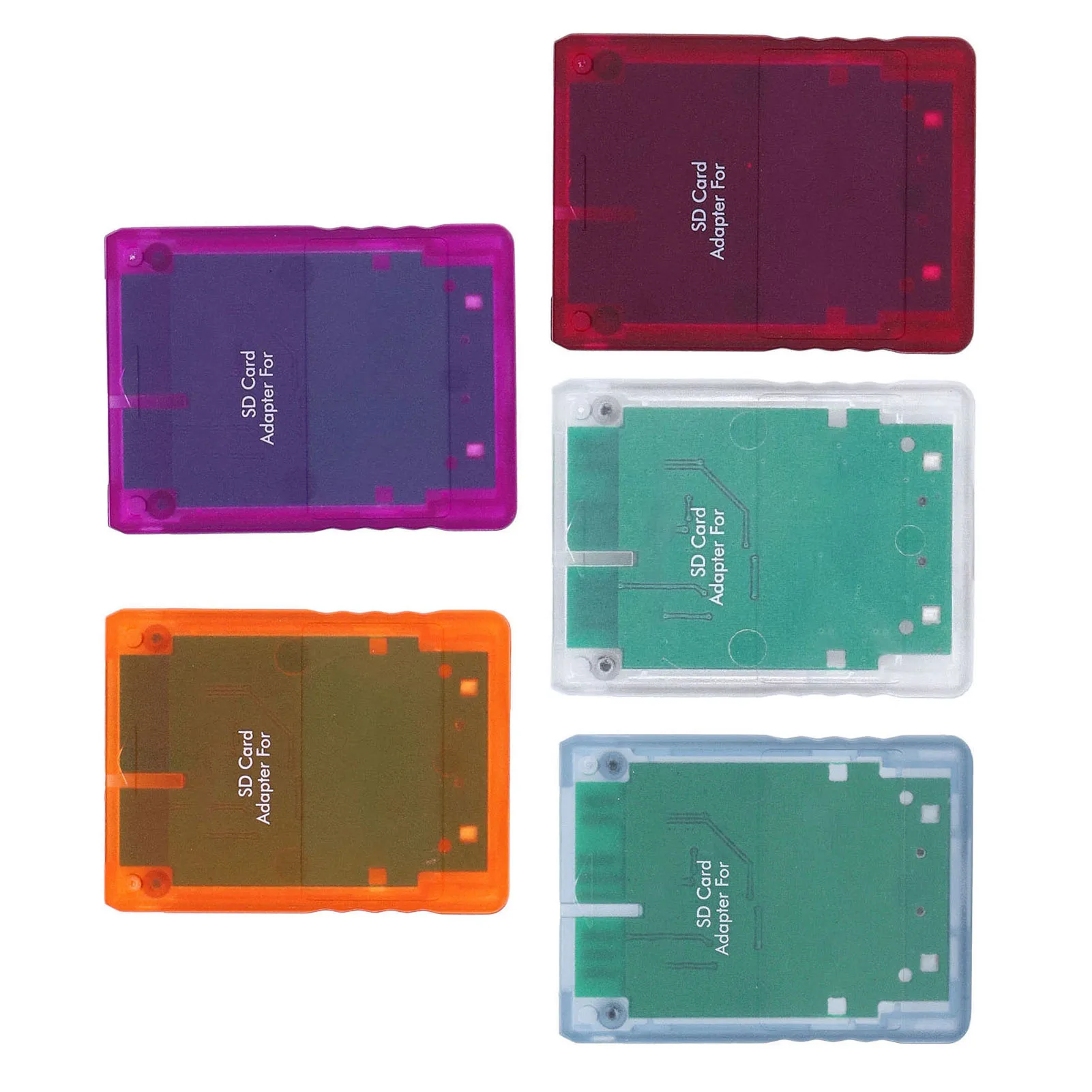 SIO2 Storage Memory Card Adapter, Card Reader para Game Console, Substituição para 3000X 5000X 7000X 9000X