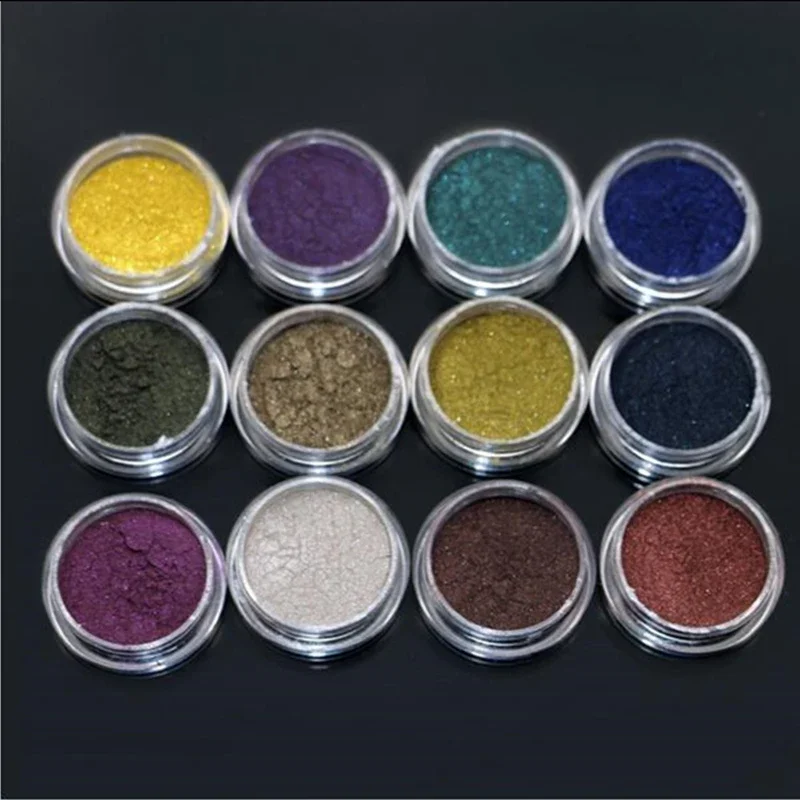 Magic Mirror Powder Dust UV Gel Polish Nail powder 1 Pcs 3D Effect Cat Eye Magnet + 12 color Cat Eye Powder + 12 Pcs Brushes