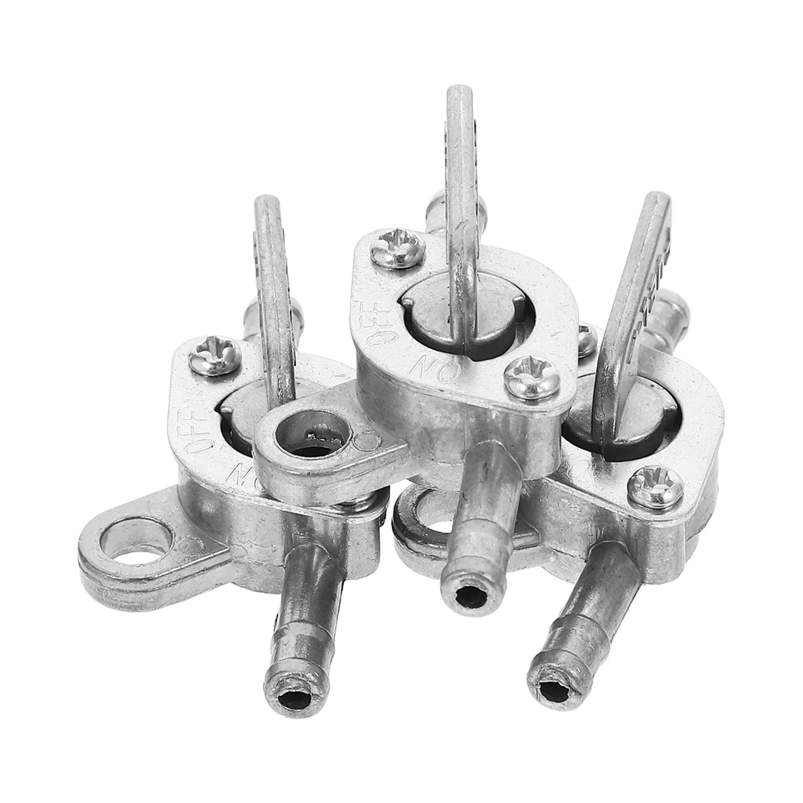 

3pcs Fuel Tank Switch Metal Inline Petcock Valve For Atv Dirt Bike Motorcycle Go Kart Universal Fuel Shut Off Valve Small