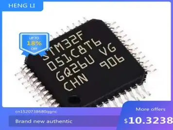 100% NEWHigh quality products STM32F051C8T6 STM32F051C8 LQFP48 STM32F051C8T6TR MCU