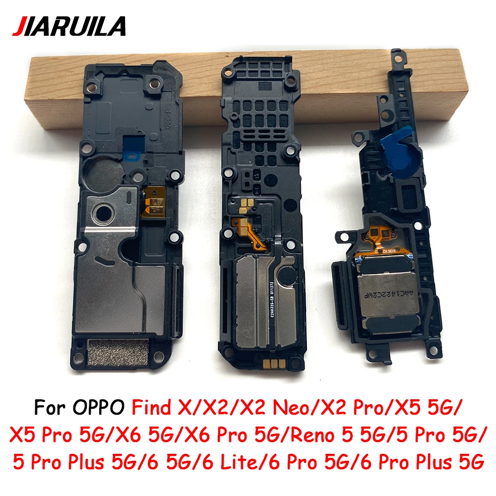 

10Pcs For Oppo Find X X2 Neo X5 X6 Pro Reno 5 6 Lite Pro Plus Bottom Loudspeaker External Speaker Sound Module Spare Parts