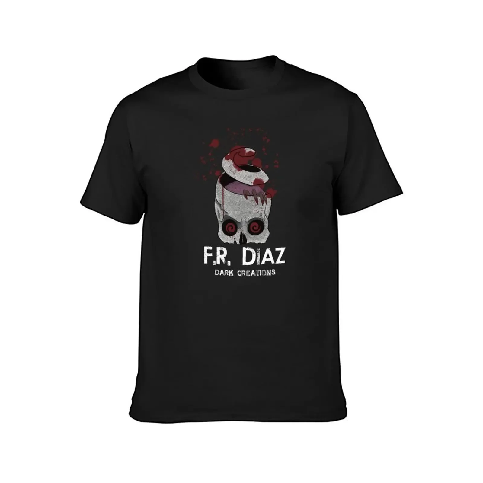 F.R. Diaz Dark Creations LLC Official logo T-Shirt boys animal print Short sleeve tee Short sleeve tee men