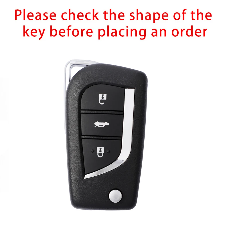 TPU Carbon Filber Car Key Case Cover For Toyota Auris Corolla Avensis Verso Yaris Aygo Scion TC IM Camry RAV4 Forturner Hilux